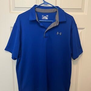 Under Armour Men's Blue Polo Shirt